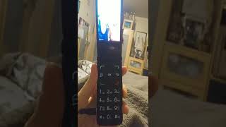 Turning the volume updown on flip phone Video 5 [upl. by Godart866]