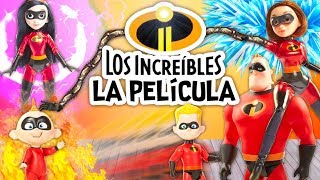 ⚡️ LOS INCREIBLES ⚡️ La Película de DISNEY con Juguetes ⭐️  Juguetes Fantásticos [upl. by Yenffad885]