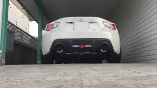 Invidia N1 Catback Exhaust FRSBRZGT86 [upl. by Alicea]