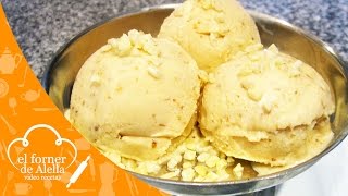 Helado de Turrón de Jijona [upl. by Urbana]