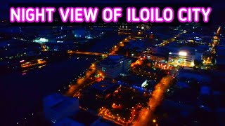 ILOILO CITY LIGHTS DRONE SHOT [upl. by Cibis]