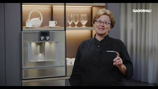 Gaggenau US  Espresso System  4 Cleaning and Maintenance [upl. by Acnaiv]