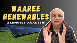 Waaree Renewables Stock 2 Minute Analysis [upl. by Tami]