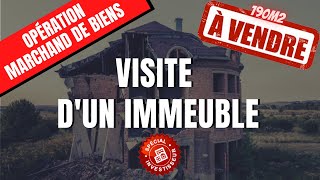 Visite dun immeuble à vendre à la découpe  marchand de biens [upl. by Ecirtra182]