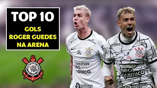 Os 10 Melhores Gols de Roger Guedes na Arena [upl. by Klehm596]