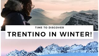 TRENTINO IN WINTER  Italian Dolomites Winter Travel Guide [upl. by Nehtiek]