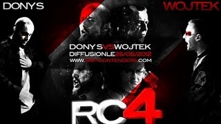 Rap Contenders  Edition 4  Dony S vs Wojtek Promo Battle [upl. by Bonnice]