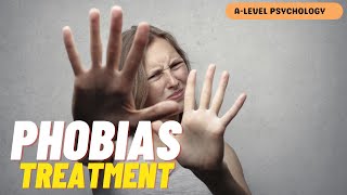 How to TREAT Phobias  Systematic Desensitisation amp Flooding  AQA Psychology  Alevel [upl. by Anwadal]