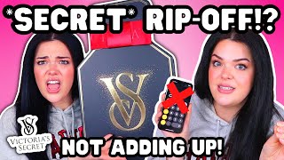 SECRETLY RIPPING YOU OFF Victorias Secret Advent Calendar Unboxing [upl. by Buckden]