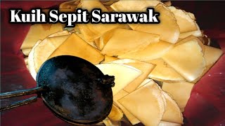 CaraCara Membuat Kuih Sepit Sarawak  Kuih Kapit [upl. by Dnomsad]