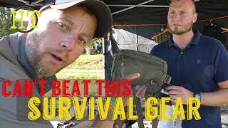 Survival Gear at Bushcraft Festival  Equipt [upl. by Aicert]