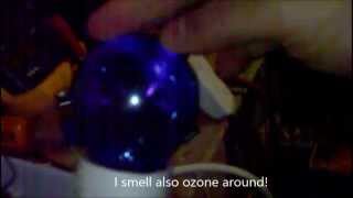 Using a common light bulb instead of a violet ray wand electrode [upl. by Onimixam]