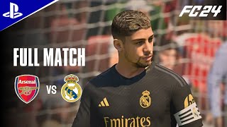 FC 24  ARSENAL vs REAL MADRID  Kylian Mbappé Federico Valverde 4K 60FPS [upl. by Llerrahs]