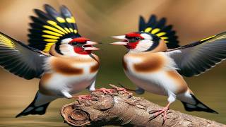 Motivating The Goldfinch And its Singing Features For Training [upl. by Joli]