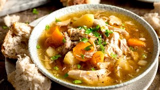 Let the slow cooker do all the work for this fantastic Slow Cooker Chicken amp Veg Soup [upl. by Atcele]