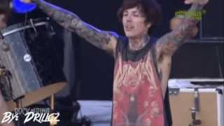 Sleepwalking Bring me the Horizon Rock am Ring 2013 HD [upl. by Marlie]