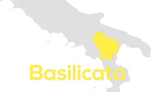 La Basilicata Geografia confini territorio e settori economici [upl. by Semreh]