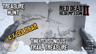 GO to this location to find the POISONOUS TRAIL TREASURE in red dead redemption 2 [upl. by Meit]