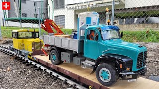 AMAZING HISTORIC RC TRUCKS amp CONSTRUCTION MACHINES SELFBUILT 114 amp 18 SCALE BY MODELLBAU SAURER [upl. by Benson34]