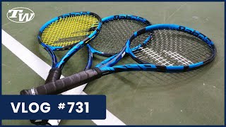 The New Babolat Pure Drive 2021 Racquets Are Here Tour Plus Lite and more  VLOG 731 [upl. by Akiner829]