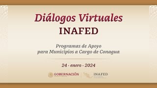 Diálogo Virtual “Programas de Apoyo para Municipios a Cargo de Conagua” [upl. by Mossolb]