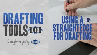 Drafting Tools 101  Using Straightedges for Drawing and Drafting [upl. by Irovi]