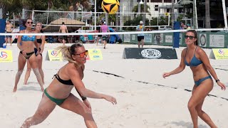 BEACH VOLLEYBALL  Womens Open Final  KroenReed vs RussoMiozzi  Gulfport FL 2021 [upl. by Blumenthal]