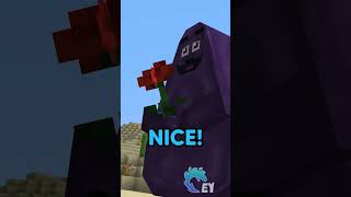 Grimace Shake Helps EYstreem Survive in Minecraft [upl. by Drofnas]