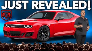 Dodge CEO Reveals New REDESIGNED 2024 Dodge Challenger amp SHOCKS The Entire Car Industry [upl. by Guinn591]