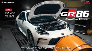 Precision Tuning  Toyota GR 86 Cup Car Basic 205 HP  175 lbft [upl. by Reinhold325]