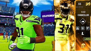 99 Kam Chancellor is the BEST User in Madden 23 [upl. by Dibbell]