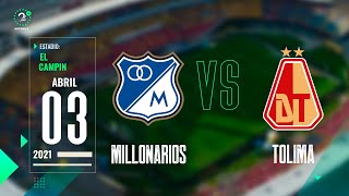 Millonarios Vs Tolima EN VIVO [upl. by Dorcus670]