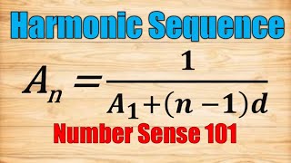 Harmonic Sequence [upl. by Graniah]