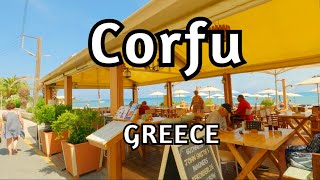 Beautiful places Corfu Greece Roda Walking Tour 4k video [upl. by Ydwor]