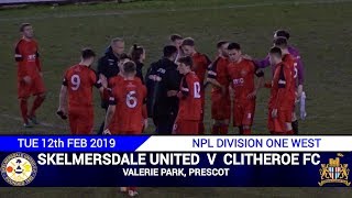 Skelmersdale United Vs Clitheroe FC 120219 [upl. by Adnuhsar]