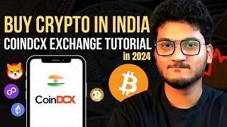 HOW TO BUY BITCOIN IN INDIA 2024  Beginner tutorial Coindcx Exchange  Eth Shiba Inu Doge Matic [upl. by Arag]