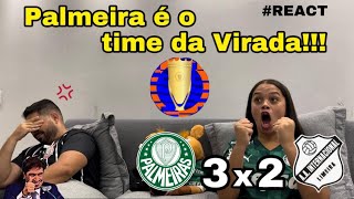 REACT REAÇÕES PALMEIRAS x INTER DE LIMEIRA [upl. by Hairam930]