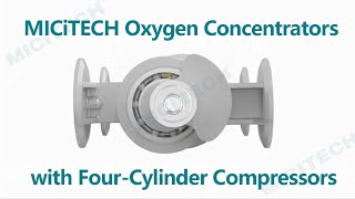 MICiTECH Oxygen Concentrators with FourCylinder Compressors [upl. by Ogir328]