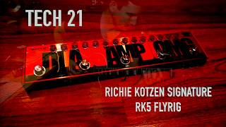 TECH 21 RK5 Richie Kotzen Flyrig demo by Pete Thorn [upl. by Adiaz]