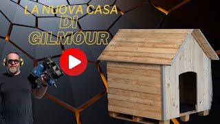 VIDEO TUTORIAL CUCCIA PER CANI IN LEGNO FAI DA TE REALIZZATA CON PALLETS USATI [upl. by Alek]