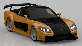 RX7 VEILSIDE 2MB SÓ DFF LEVE E VÁRIAS CORES  GTA SA ANDROID PC FRACO [upl. by Lucia141]