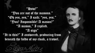 The Cask of Amontillado with subtitles  Edgar Allan Poe Read by Christopher Lee [upl. by Donni]