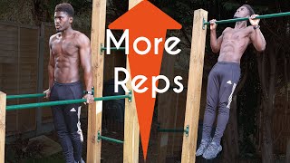 How To Increase Reps  Pull Ups Dips amp Push Ups [upl. by Laurette]