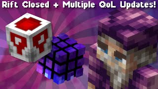 Rift Closed  Rift Shens Update amp New QoL Features Hypixel Skyblock News [upl. by Eiramanig]