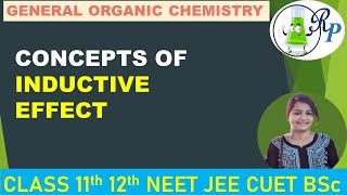 GOC  Inductive Effect  JEE  NEET  CUET  BSc  by Vijya Maam [upl. by Liahus263]