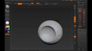 zbrush dynamesh boolean subtraction [upl. by Orville504]