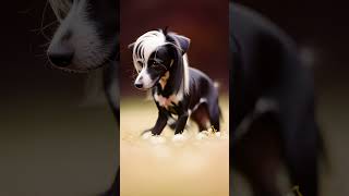 Time Lapse NewBorn Puppy to Grown Dog With AI shorts [upl. by Repinuj410]