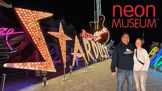 Las Vegas Neon Museum  Neon Boneyard Tour [upl. by Avrit]