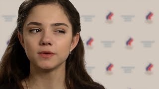 Evgenia Medvedevas interview for the Russian Olympic Committee Channel [upl. by Lepine]