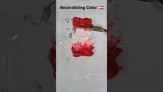 🇦🇹 Neutralizing Color colors asmrart mixedcolors neutralizingcolor [upl. by Annavoeg916]